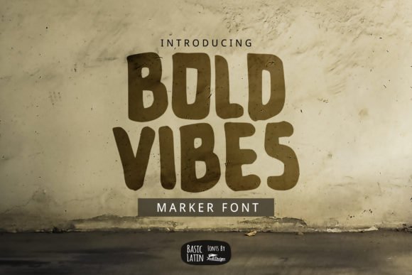 Bold Vibes Font - Featured Image
