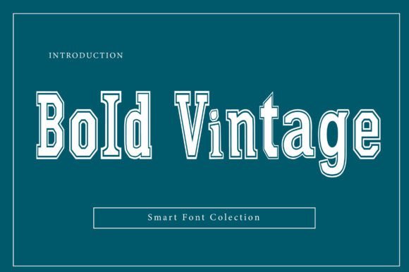 Bold Vintage Font - Featured Image