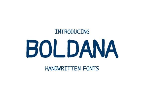 Boldana Font - Featured Image