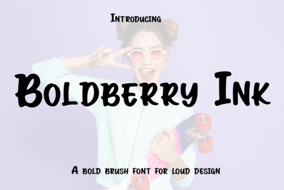 Boldberry Ink Font - Featured Image