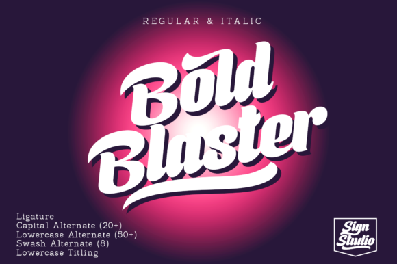 Boldblaster Font - Featured Image