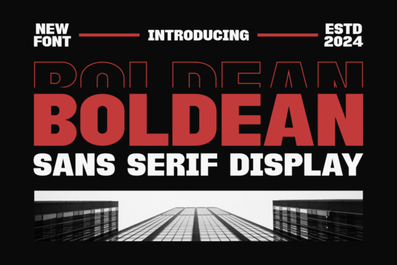 Boldean - Font - Featured Image