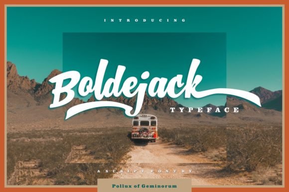 Boldejack Font - Featured Image