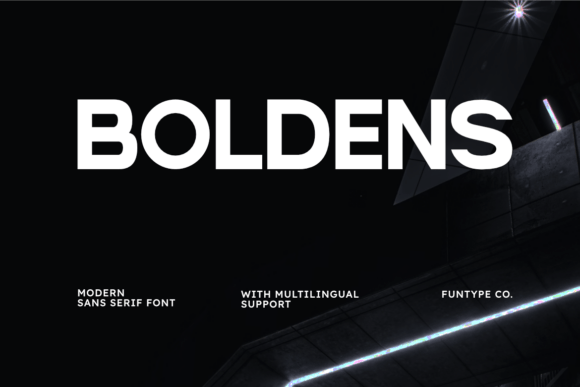 Boldens Font - Featured Image