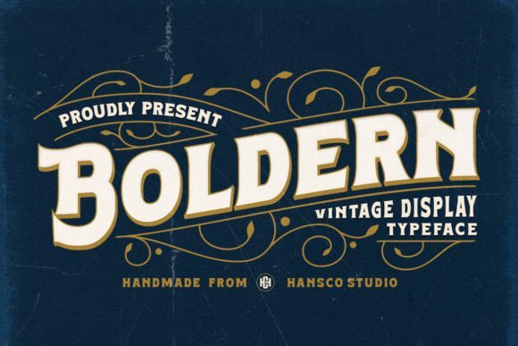 Boldern Font - Featured Image