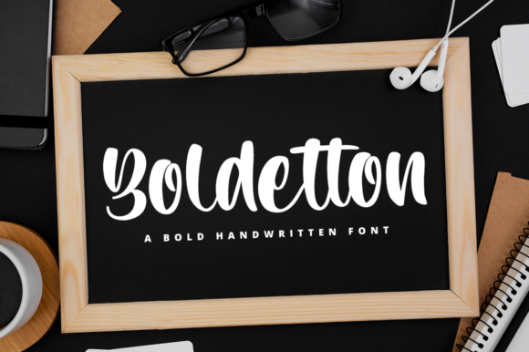 Boldetton Font - Featured Image