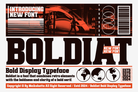 Boldiat Font - Featured Image