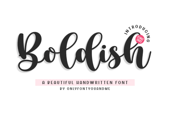 Boldish Font - Featured Image
