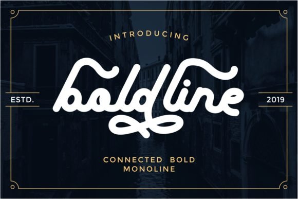 Boldline Font - Featured Image