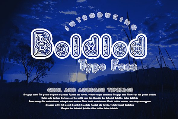 Boldlod Font - Featured Image