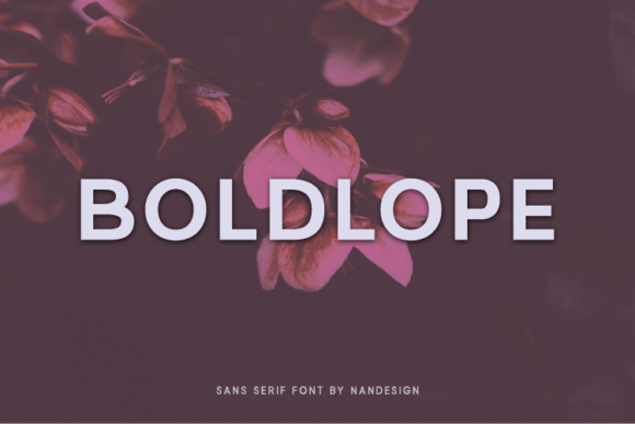 Boldlope Font - Featured Image