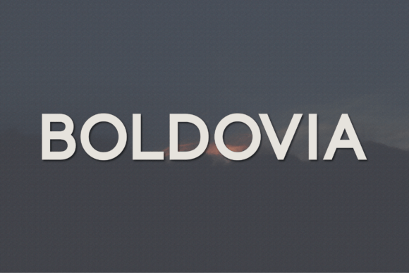 Boldovia Font - Featured Image