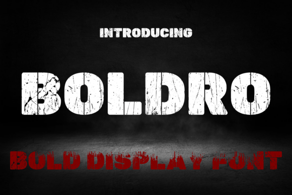 Boldro Font - Featured Image