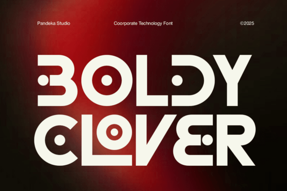 Boldy Clover Font - Featured Image