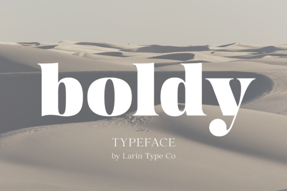 Boldy Font - Featured Image