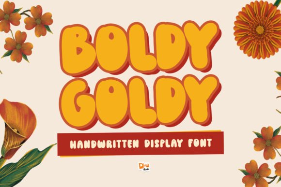 Boldy Goldy Font - Featured Image