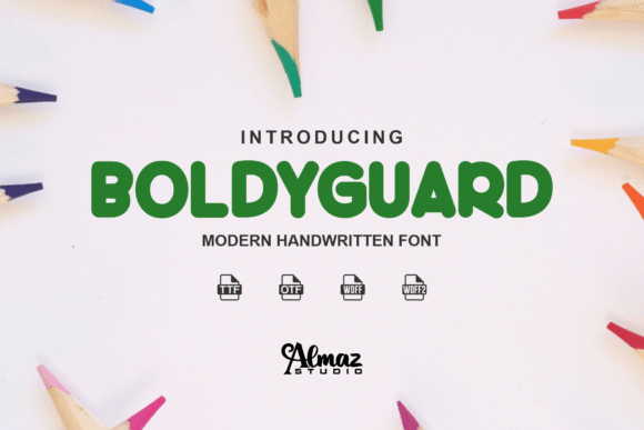 Boldyguard Font - Featured Image