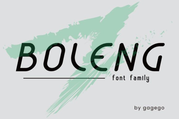 Boleng Font - Featured Image