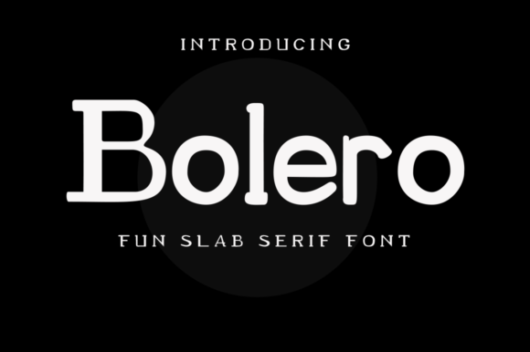 Bolero Font - Featured Image