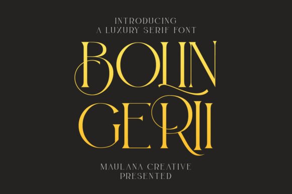 Bolin Gerii Font - Featured Image