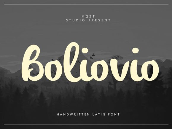 Boliovio Font - Featured Image