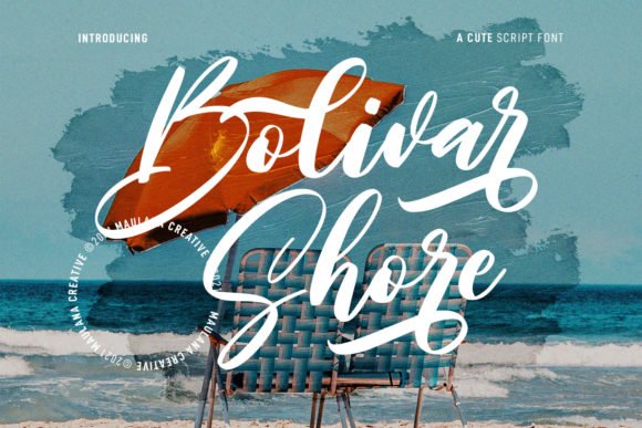 Bolivar Shore Font - Featured Image