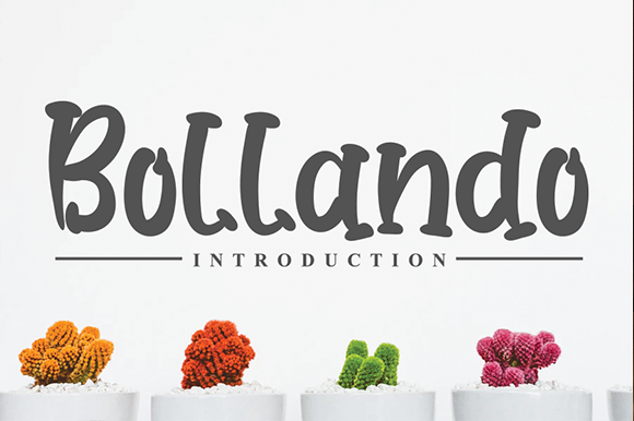 Bollando Font - Featured Image