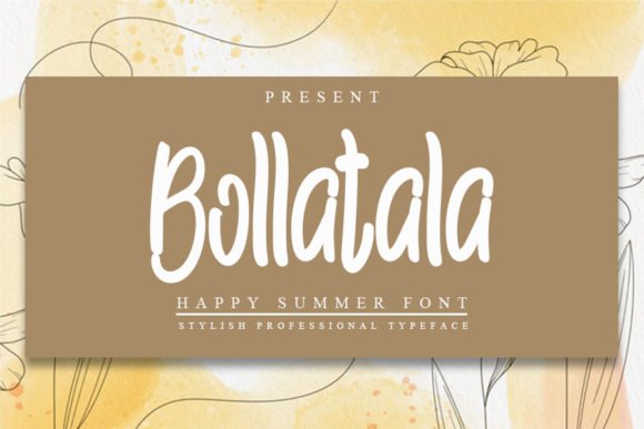 Bollatala Font - Featured Image