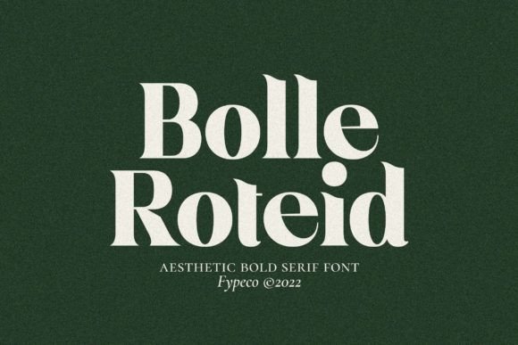 Bolle Roteid Font - Featured Image