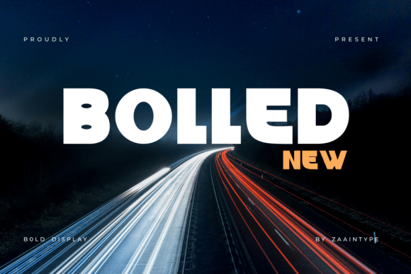 Bolled Font - Featured Image