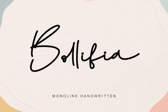 Bollifia Font - Featured Image