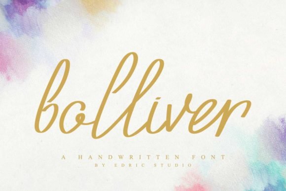 Bolliver Font - Featured Image