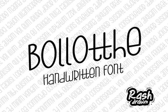 Bollotthe Font - Featured Image