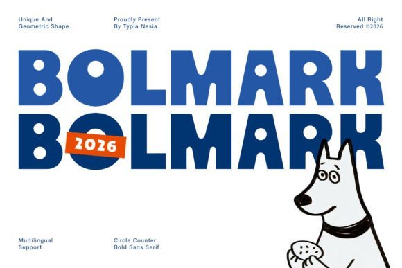 Bolmark Font - Featured Image