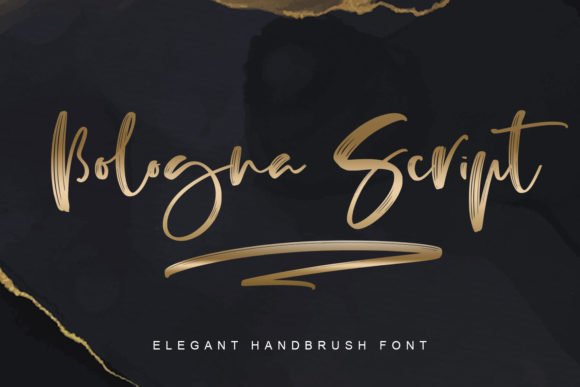 Bologna Script Font - Featured Image
