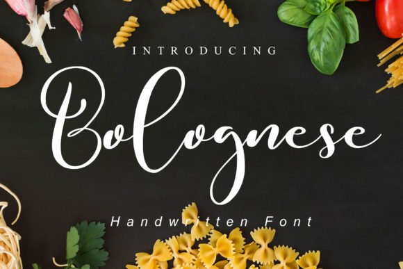 Bolognese Font - Featured Image