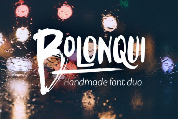Bolonqui Duo Font - Featured Image