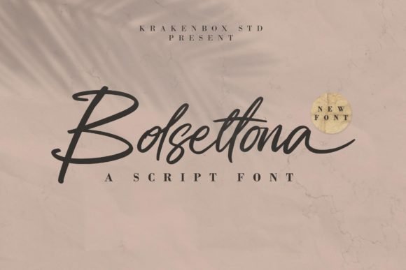 Bolsettona Font - Featured Image