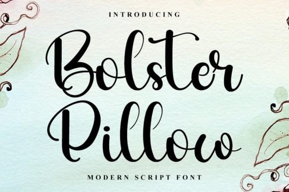 Bolster Pillow Font - Featured Image