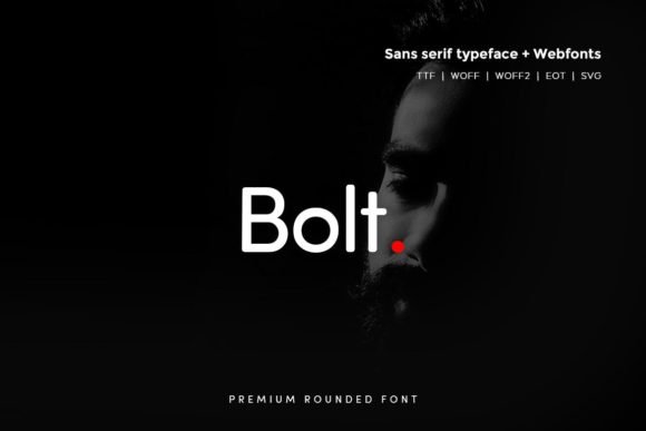 Bolt Rounded Font - Featured Image