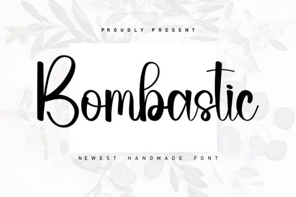 Bombastic Font - Featured Image