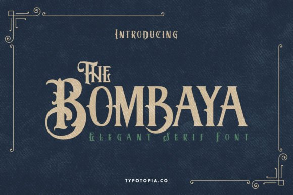 Bombaya Font - Featured Image