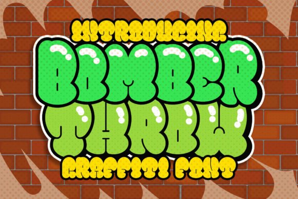 Bomber Throw Font - Featured Image