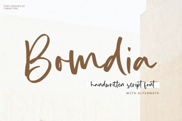 Bomdia Font - Featured Image