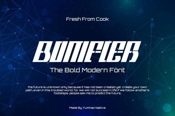 Bomfier Font - Featured Image