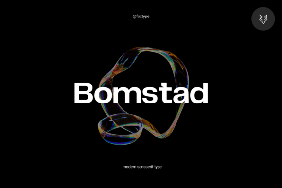 Bomstad Font - Featured Image