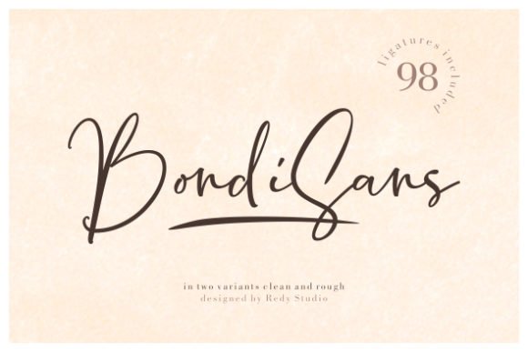 BondiSans Font - Featured Image