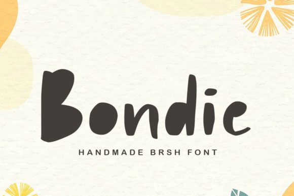 Bondie Font - Featured Image