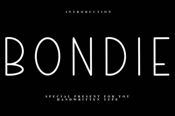Bondie Font - Featured Image