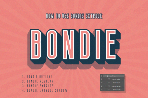 Bondie Font - Featured Image